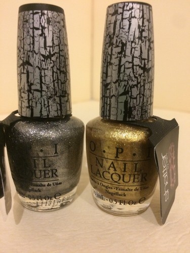 New opi gold silver shatter - &,