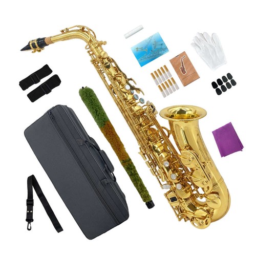 Alto saxophone flat - saxophone, e